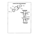 Thermador CM301B convection motor assembly diagram