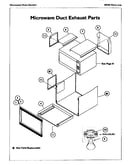 Microwave duct exhaust