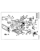 Microwave food cavity