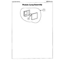 Thermador SMW272P module lamp assembly diagram