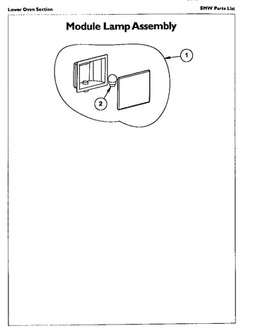 Module lamp assembly