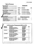 Table of contents