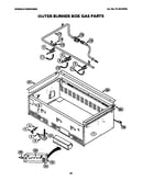 Outer burner box gas parts