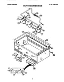 Outer burner box
