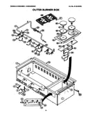 Outer burner box