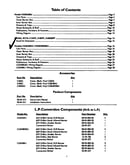 Table of contents