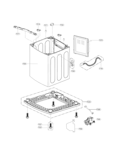 Outer case parts