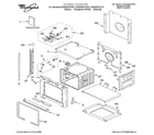 Whirlpool RBS245PDT8 oven/literature diagram
