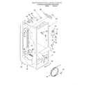 Whirlpool ED22TEXHN00 refrigerator liner diagram