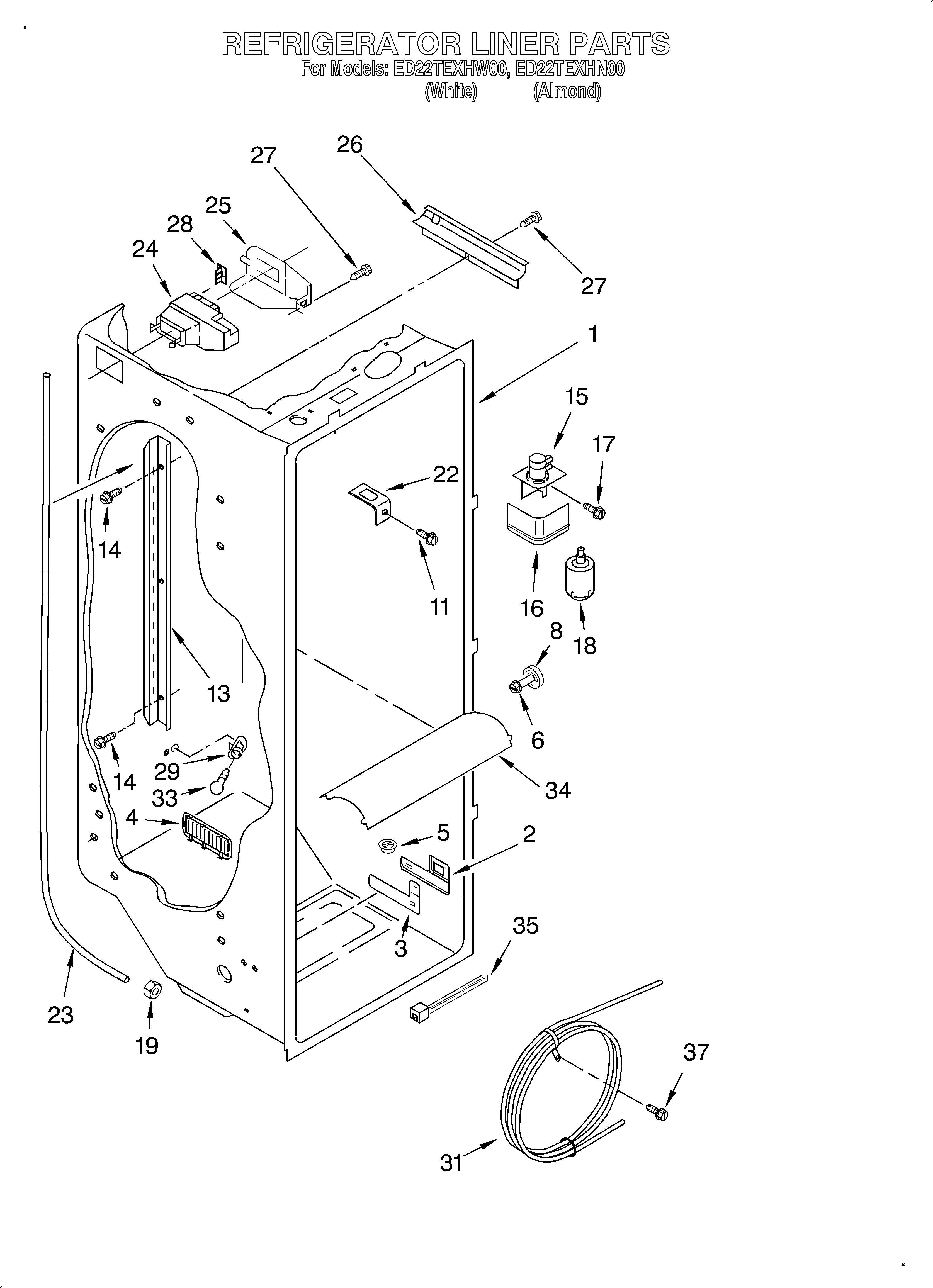 Refrigerator liner