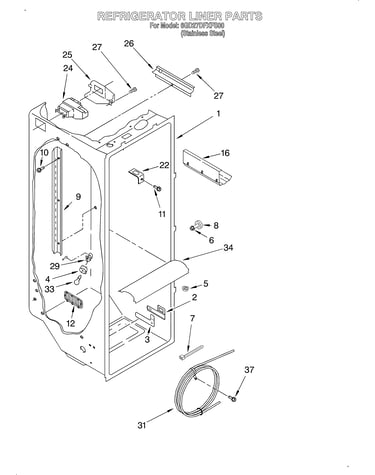 Refrigerator liner
