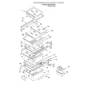 Whirlpool 6GD27DFXFS00 refrigerator shelf diagram