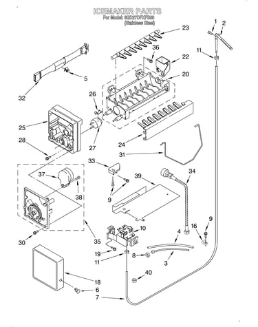 Ice maker/optional