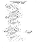 Refrigerator shelf