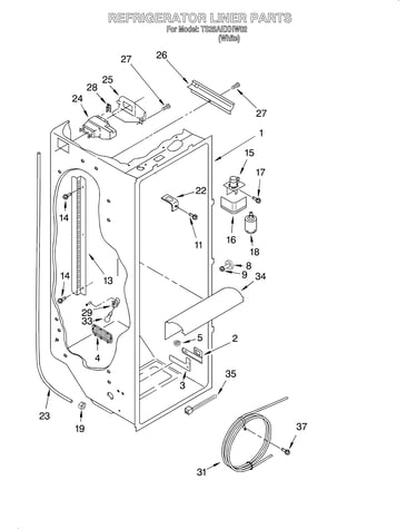 Refrigerator liner