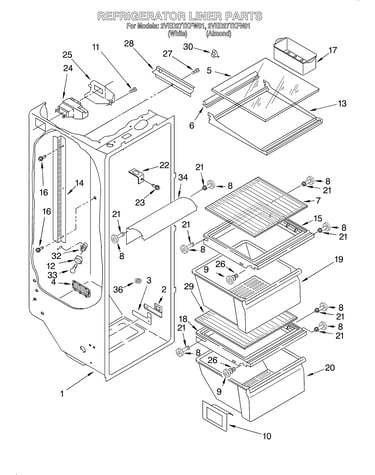Refrigerator liner