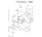 Whirlpool RBD275PDT9 lower oven/literature diagram