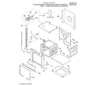 Whirlpool RBS305PDT9 oven/literature diagram