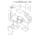 Whirlpool RBS305PDB10 oven/literature diagram
