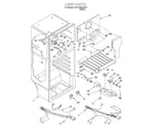 Whirlpool 3VET16GKGW01 liner diagram