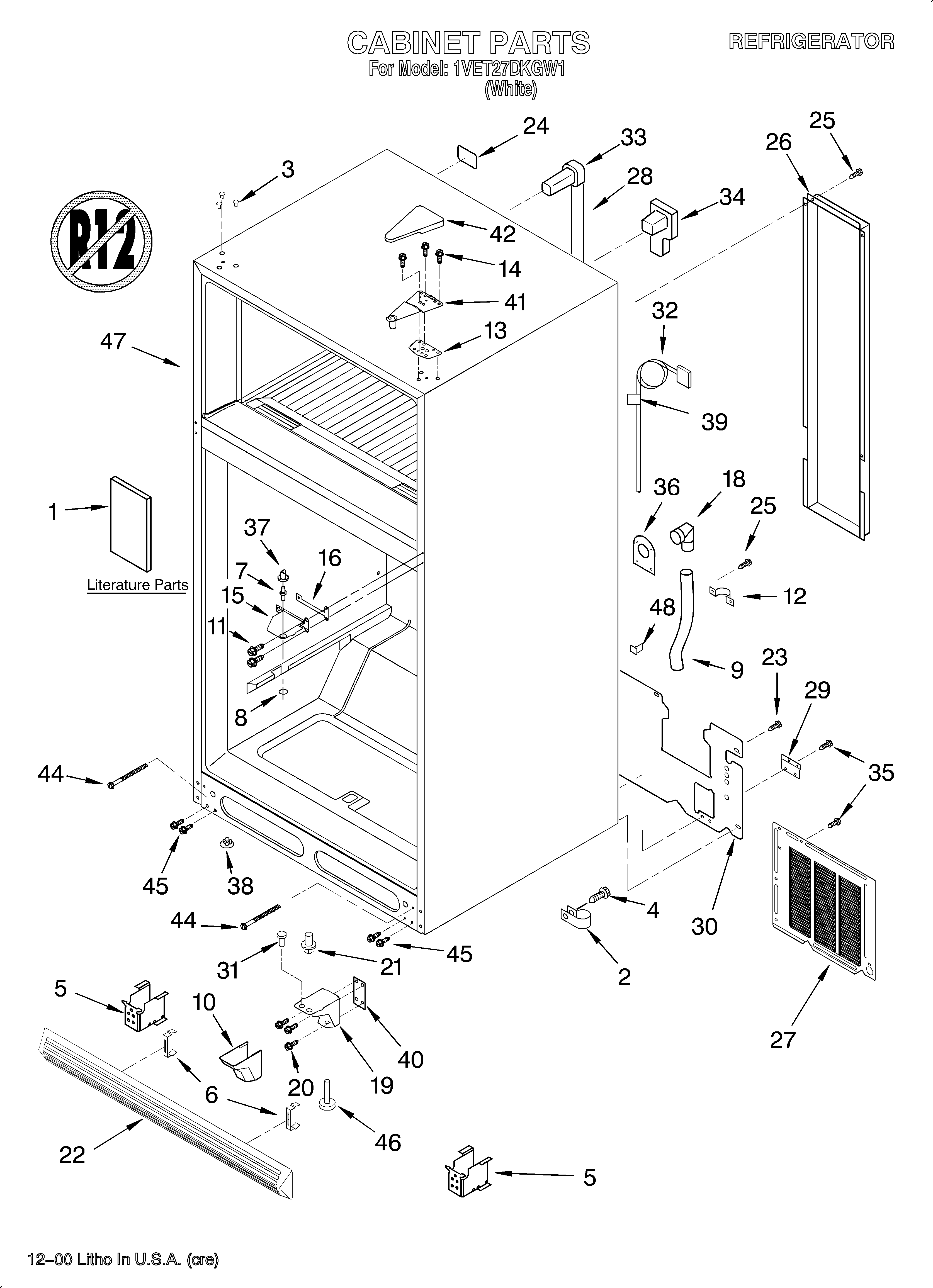 Cabinet/literature
