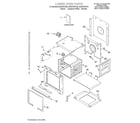Whirlpool RBD275PDQ8 lower oven/literature diagram