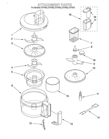 Attachment parts