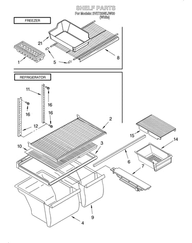 Shelf/litoptional