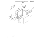 Whirlpool SUD6000HQ1 frame & console/literature diagram