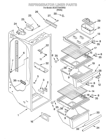 Refrigerator liner