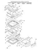 Refrigerator shelf