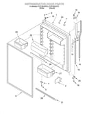 Refrigerator door