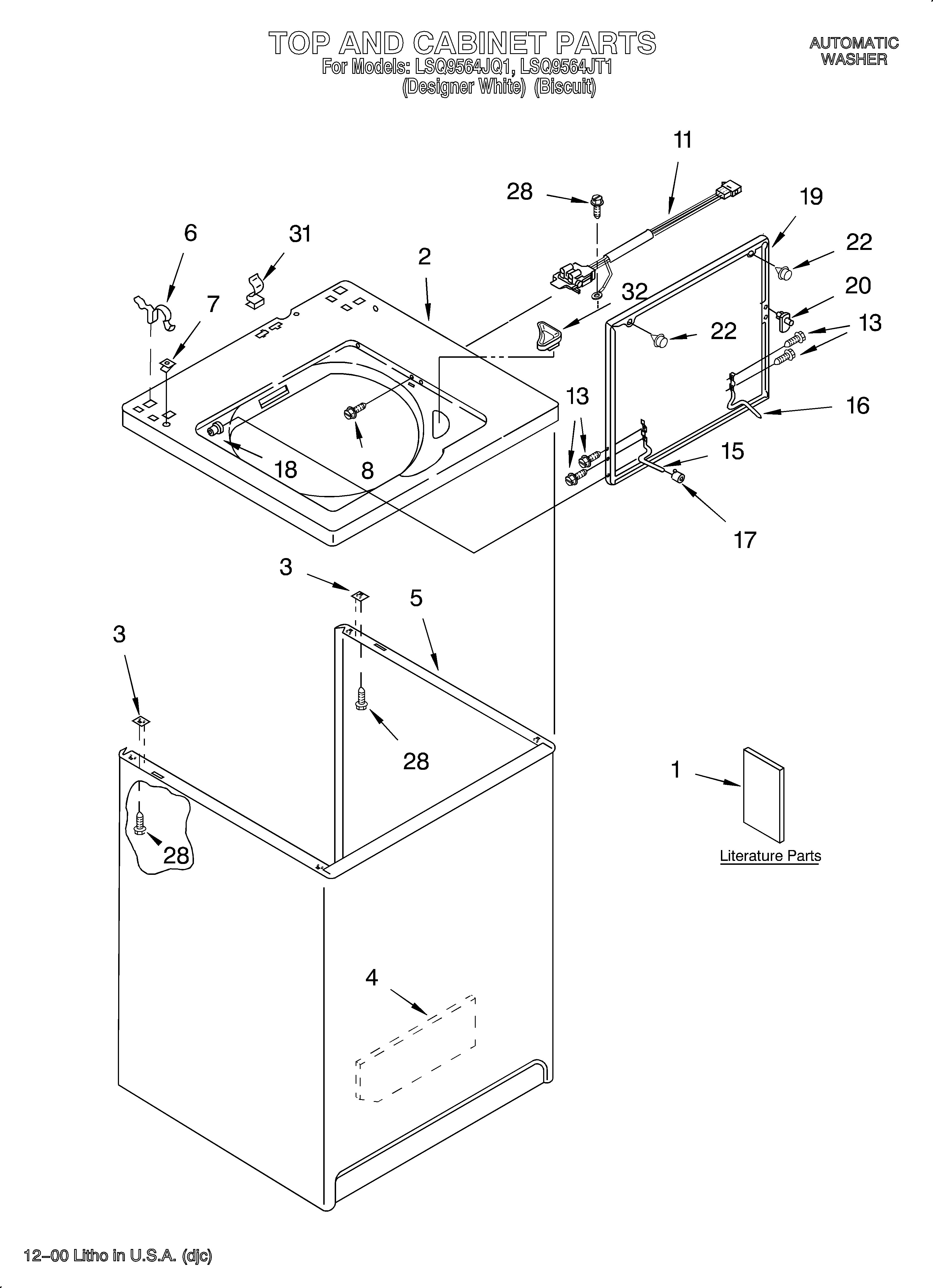 TOP AND CABINET/LITERATURE