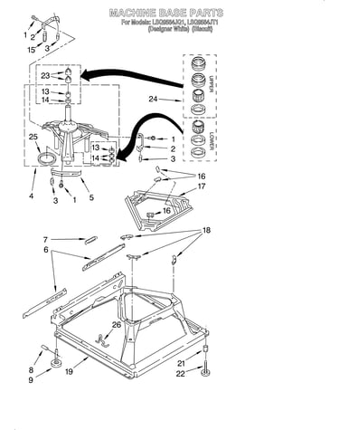 Machine base