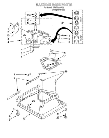 Machine base