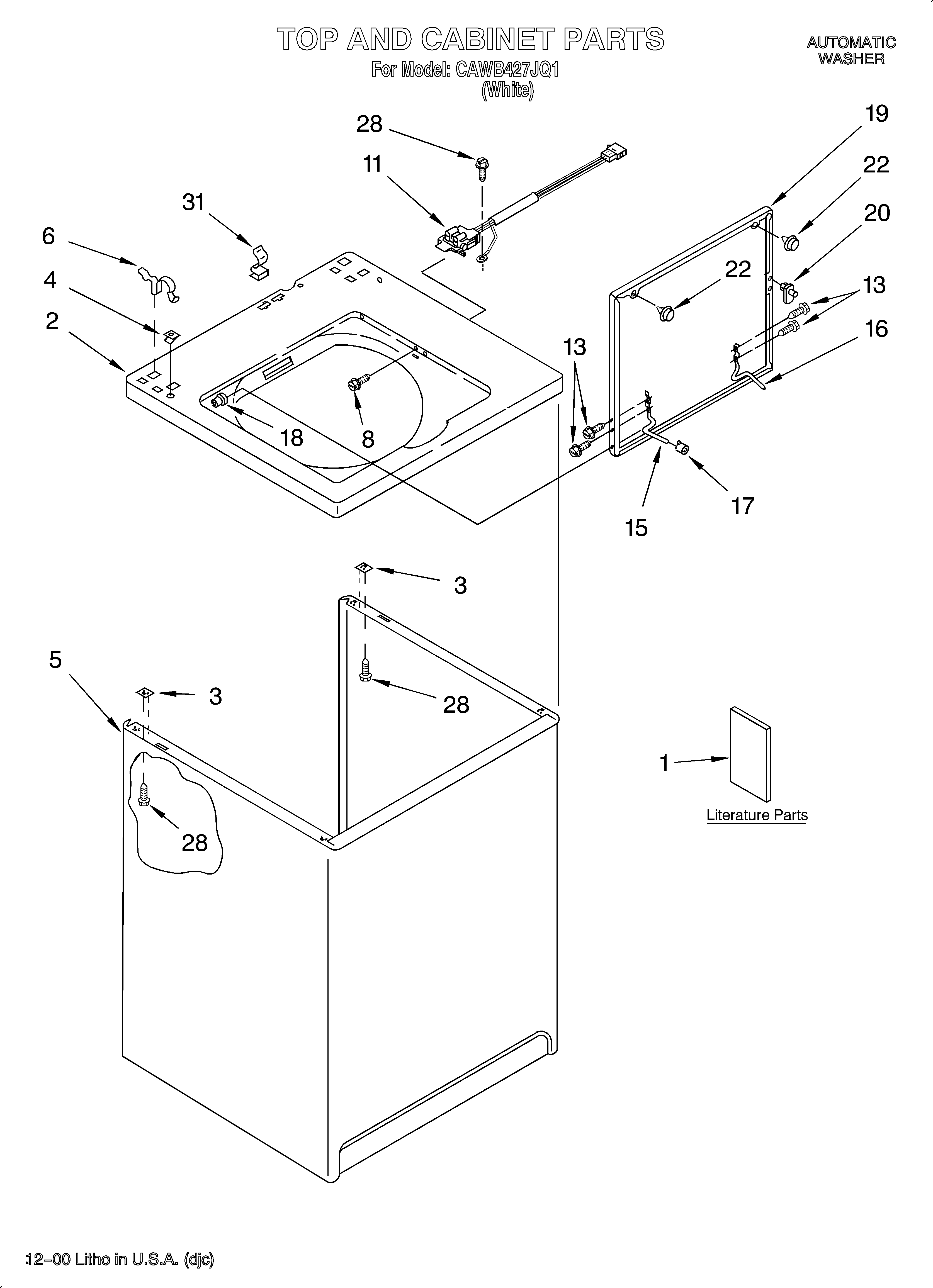 TOP AND CABINET/LITERATURE