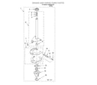 Crosley CAWB427JQ1 brake and drive tube diagram