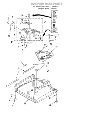 Machine base