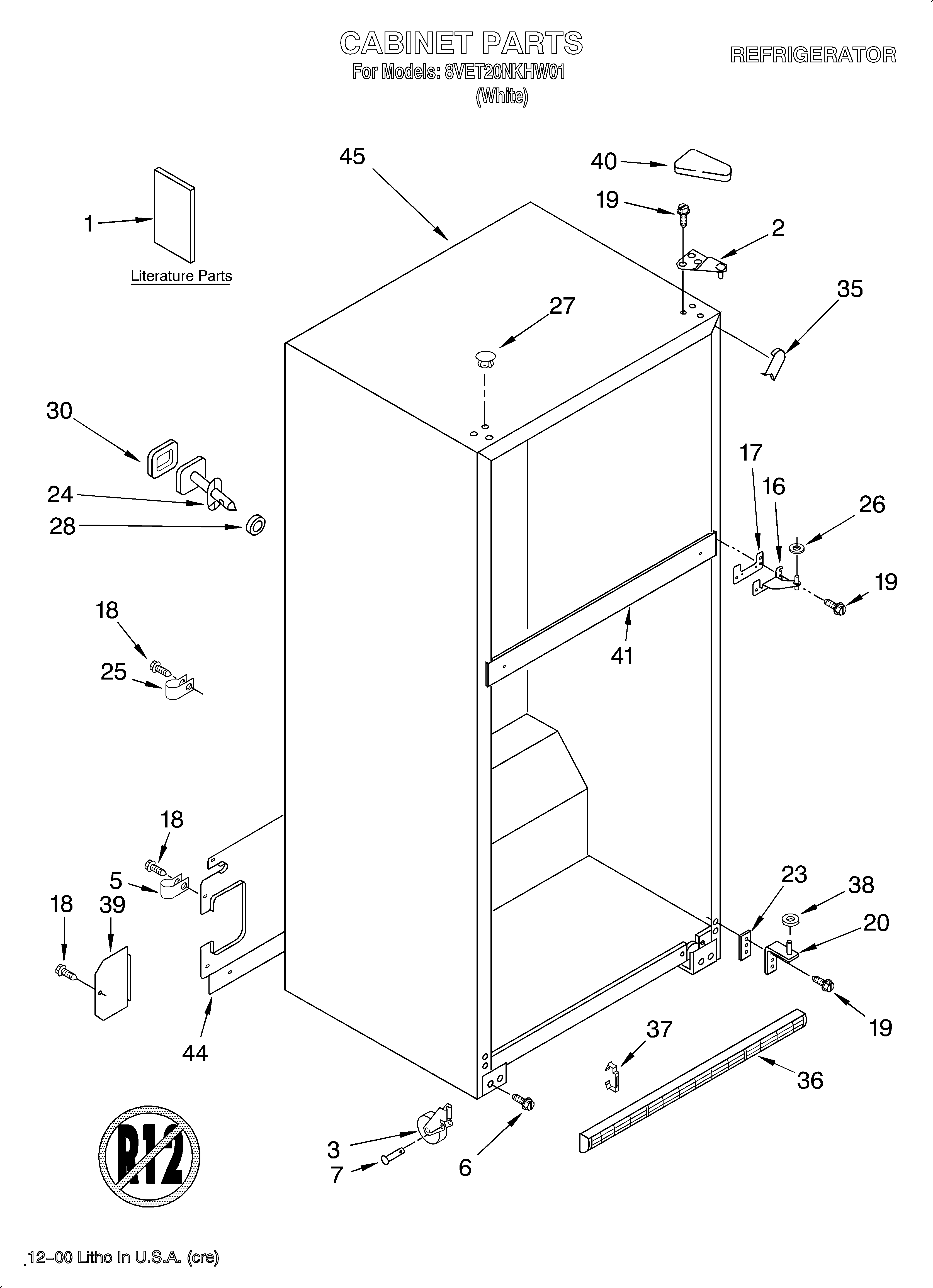 CABINET/LITERATURE