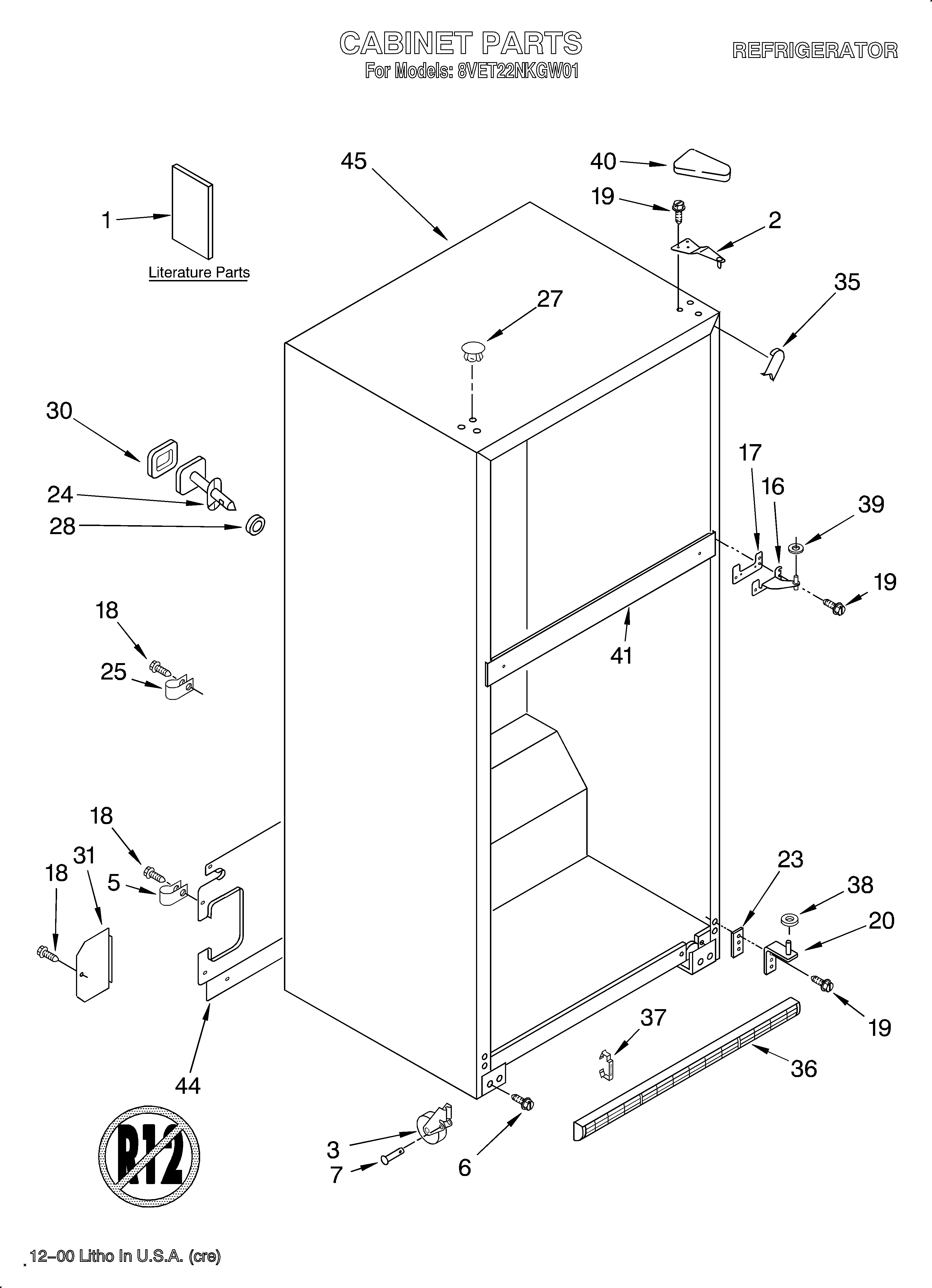 Cabinet/literature