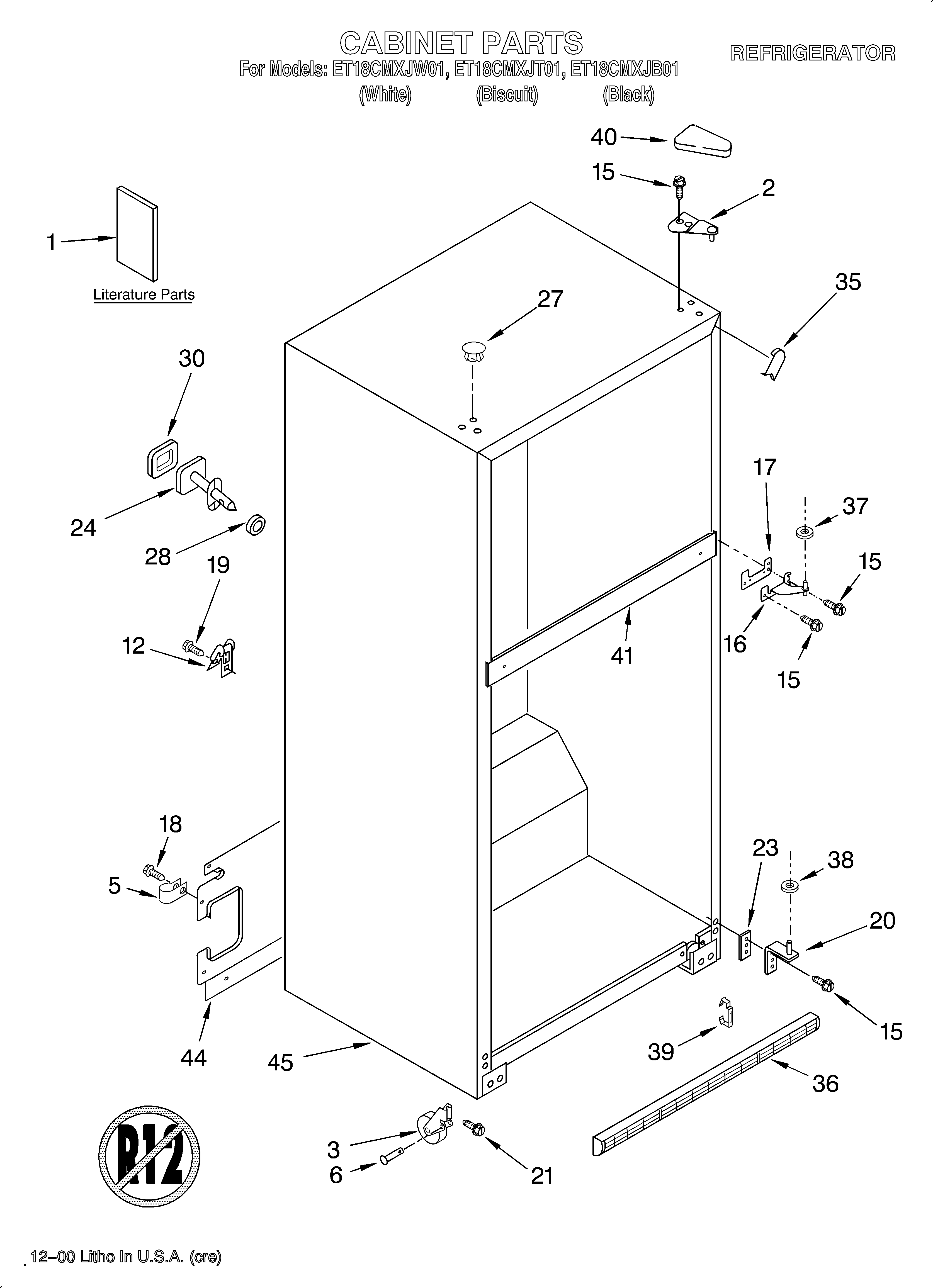 CABINET/LITERATURE