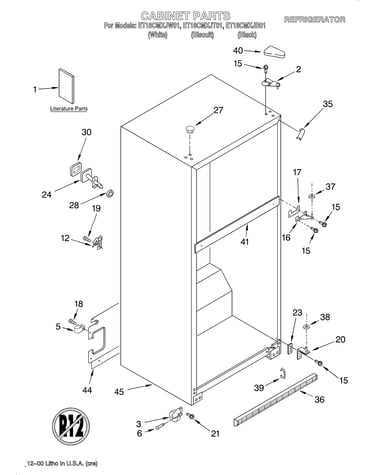Cabinet/literature