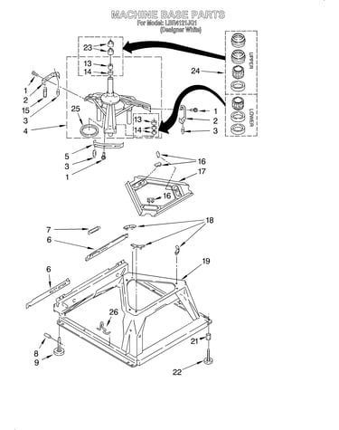 Machine base