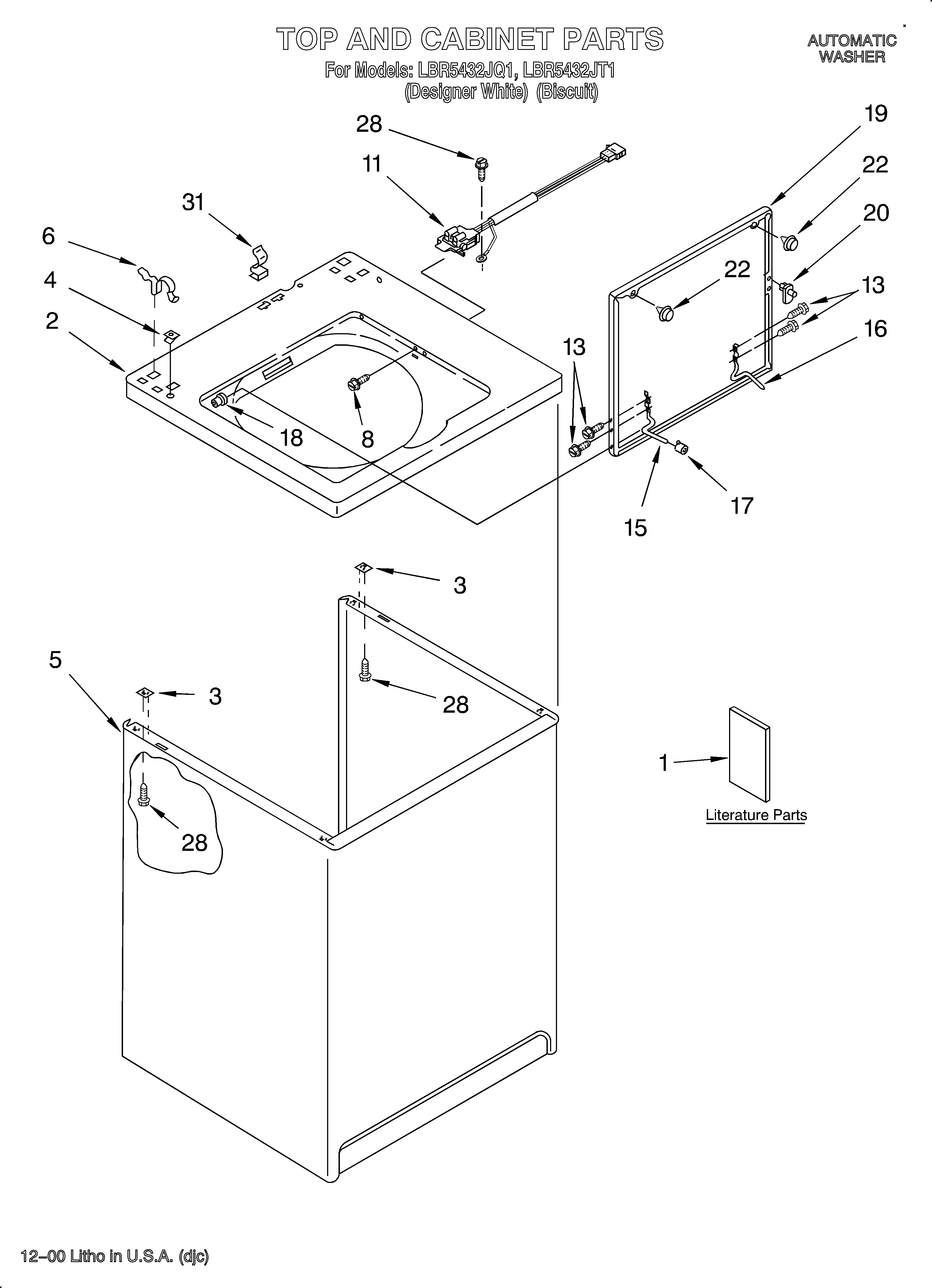 TOP AND CABINET/LITERATURE