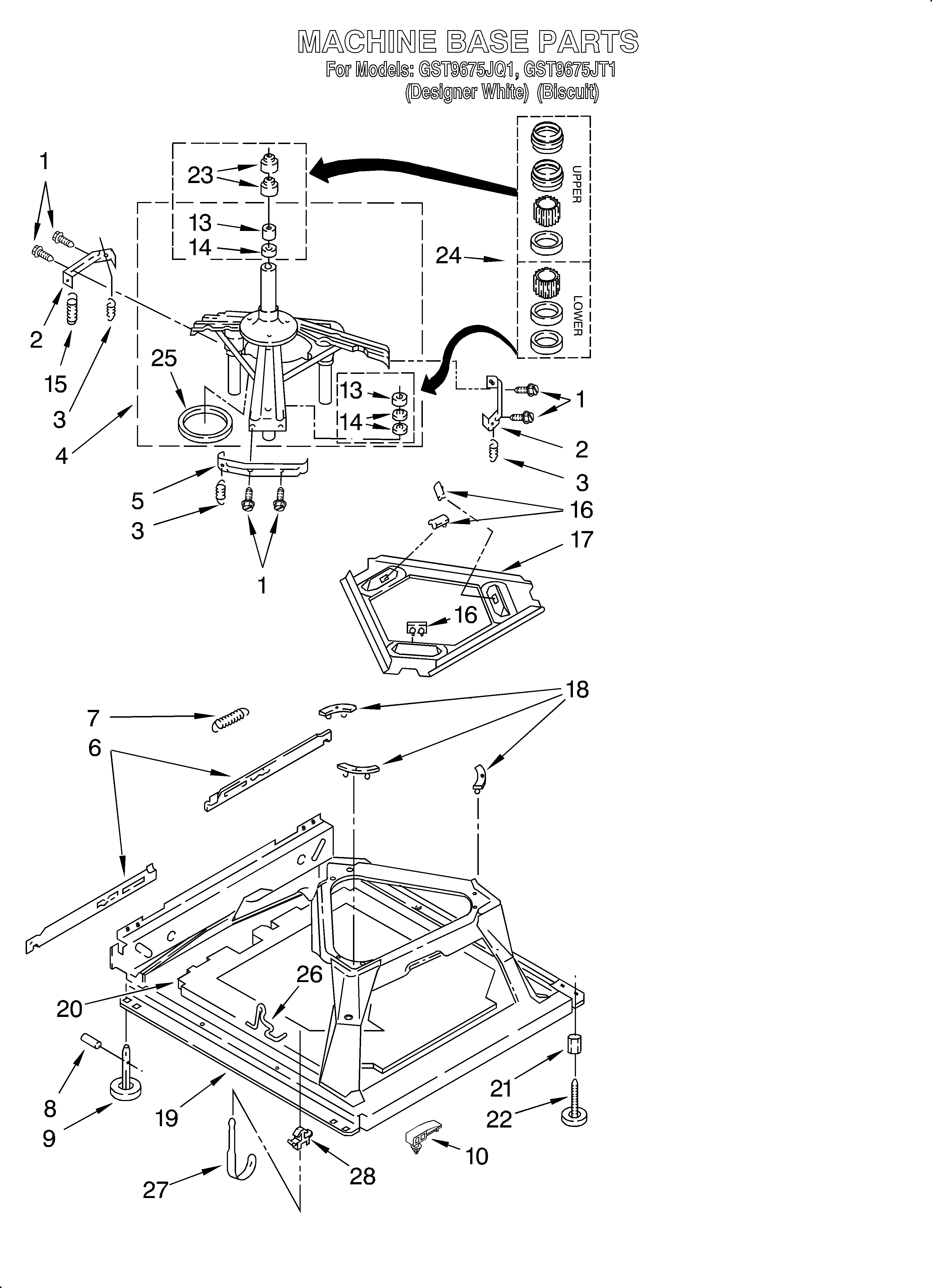 Machine base