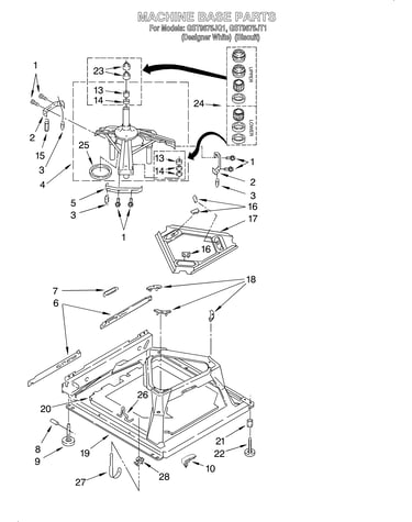 Machine base