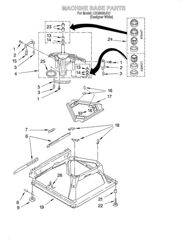 Machine base