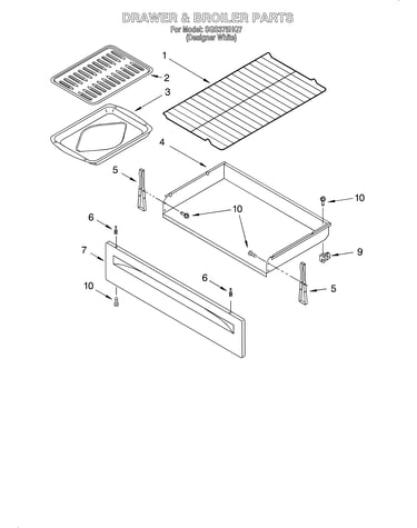 Drawer and broiler