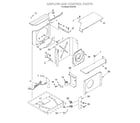 Whirlpool RA151K0 airflow and control diagram