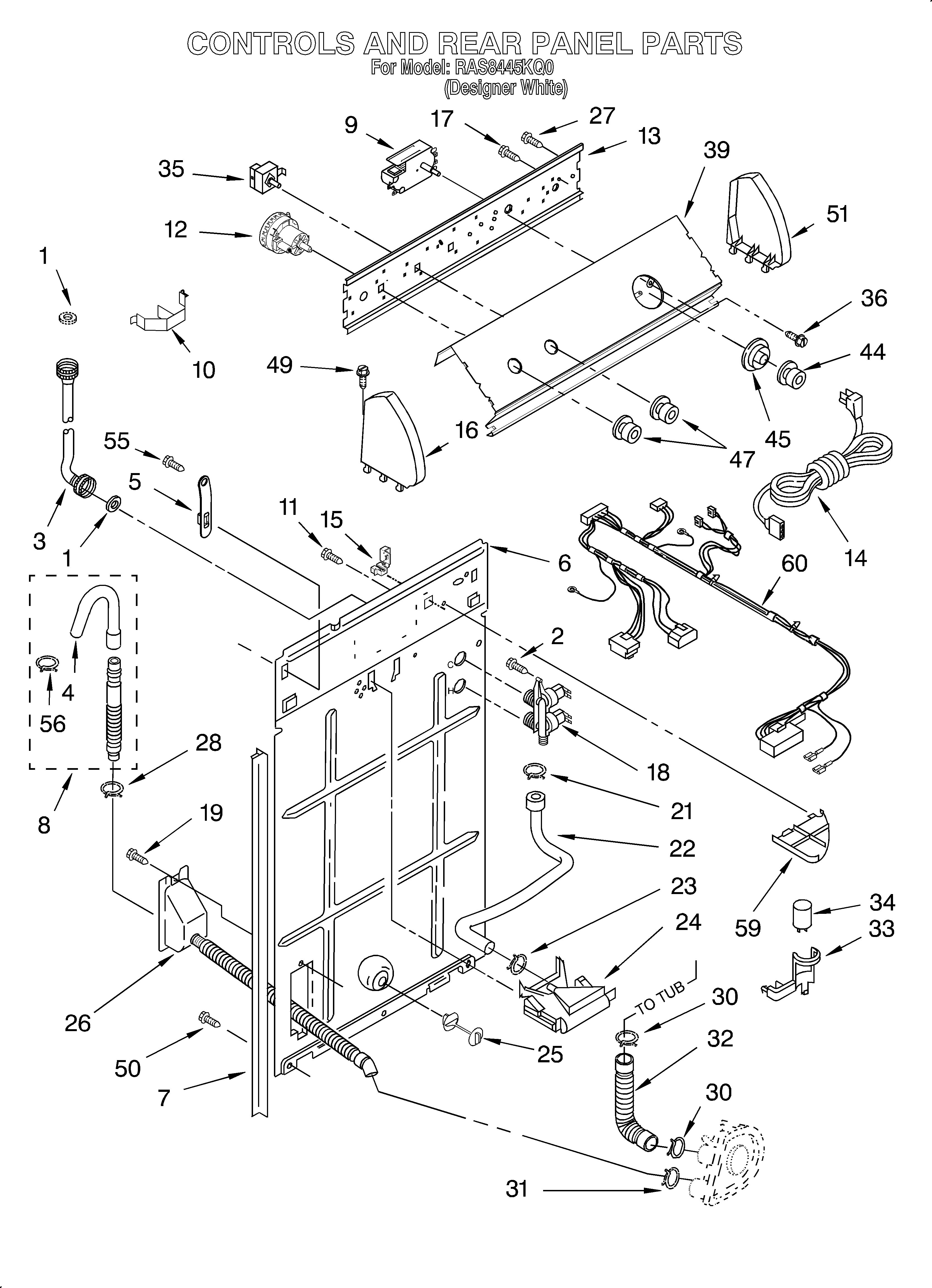 CONTROLS AND REAR PANEL